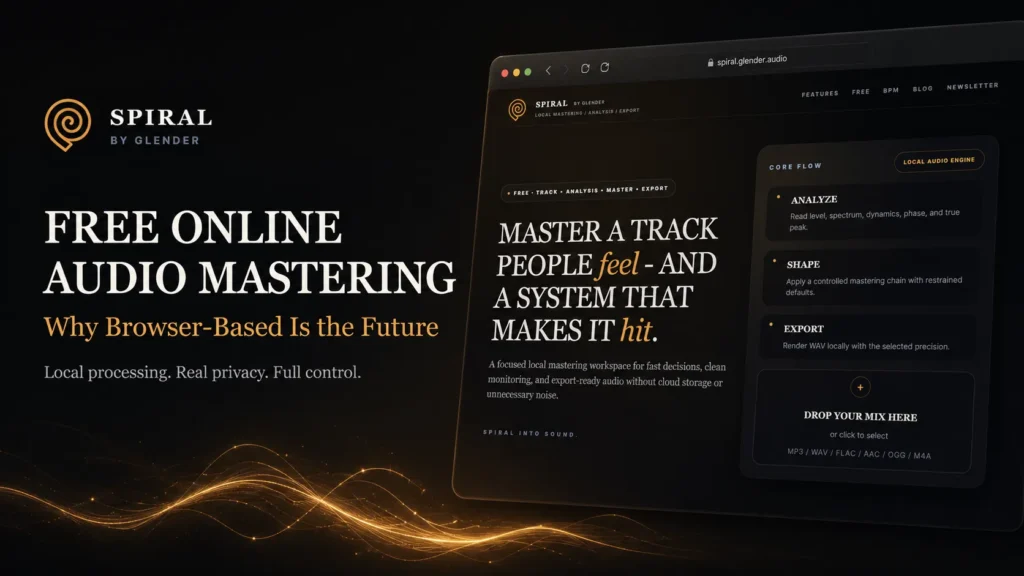 Free Online Audio Mastering