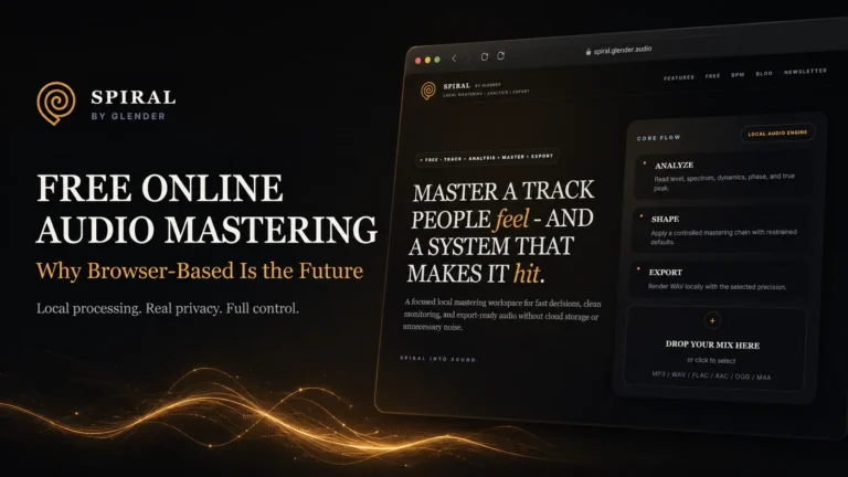 Free Online Audio Mastering
